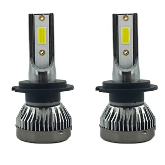 Powerful 30W IP68 Waterproof Car LED Headlights Bulb H4 H7 6500K DOB Chips