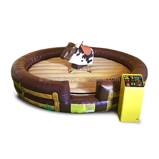 Outdoor Sport Games: Inflatable Rodeo Bull for Adults