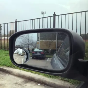 Universal HD Glass Frameless Convex Rear View Car Side Mirror
