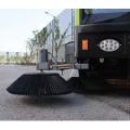 Electric sweeping and cleaning vehicle