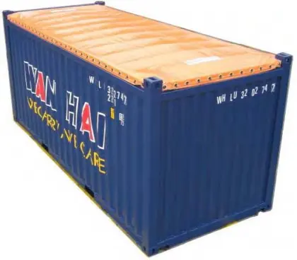 brand new shipping container