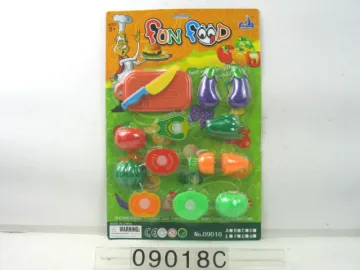 Education Plastic Kitchen Cutting Toy for Kids
