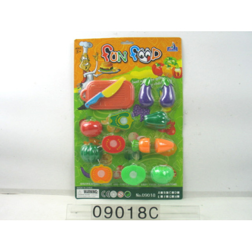 Education Plastic Kitchen Cutting Toy for Kids