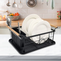 single tier powder coating dish rack in matt