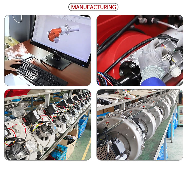 Industrial Gas Fire Combustion Machine: Single-stage Burner For Low To ...