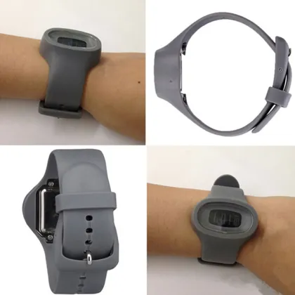 Digital Display Watch Plastic Silicone Watch Unisex