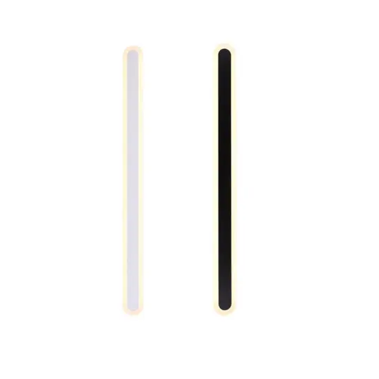 INSHINE Minimalism Black And White Strip Wall Lamp