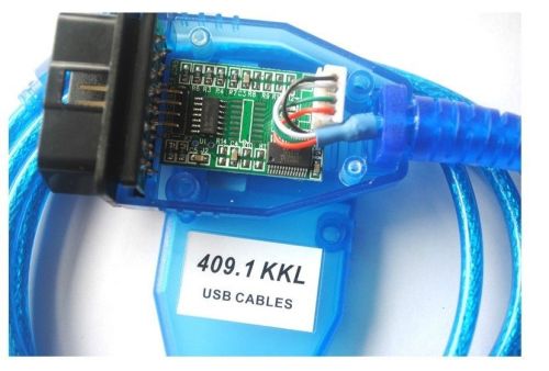 Vag-com Obdii 409.1 Usb Auto Diagnostic Cable For Volkswagen