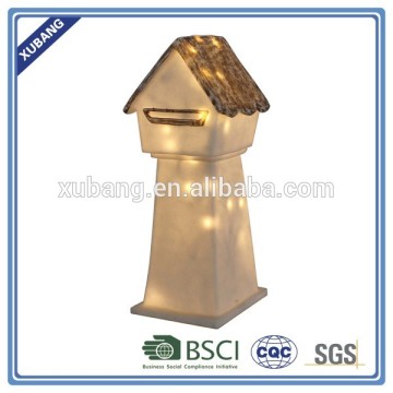 New design resin garden light for home decoration