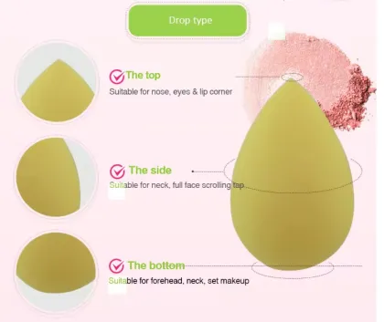 4 pack Makeup Sponge Blender Set