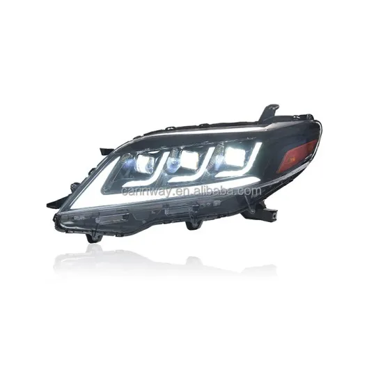 3 Lens LED Headlights for Toyota Sienna 2014-2017 USA Model