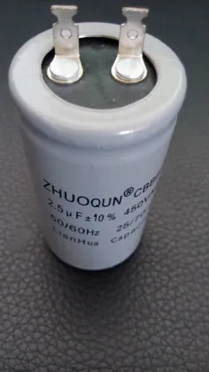 exhaust fans capacitor ceiling fan capacitor 2.5uf capacitor CBB60