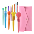 2022 Baru Kedatangan 12 Pcs Rinbow Series Makeup Brush Set