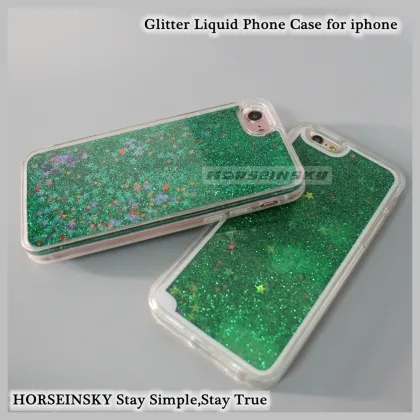 Colorful Bling Cover Shell Phone Cases for iPhone Shining Star Liquid Case