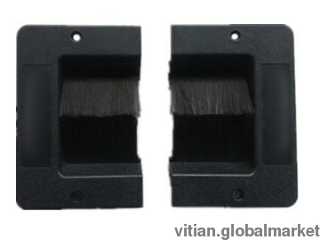 Raised Floor Grommets for Air-Sealing Mini Split Integral