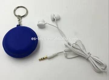 Cheap earphone with wire winder
