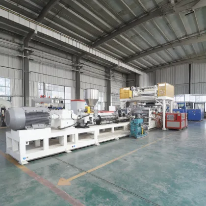 SPC Wood-Based Panels and PVC Floor Tile Production Line