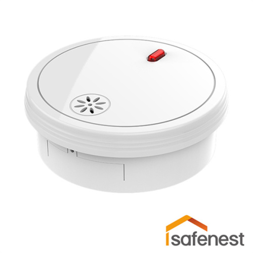 Battery Powered Carbon Monoxide Alarm Sensor White
