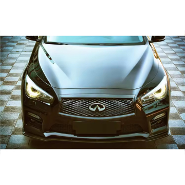 Carbonado TIEN STYLE Carbon Front Lip for INFINITI Q50 Q50L Sedan