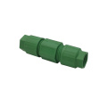 Green Black 4 Pole Female M12 Butting Connector