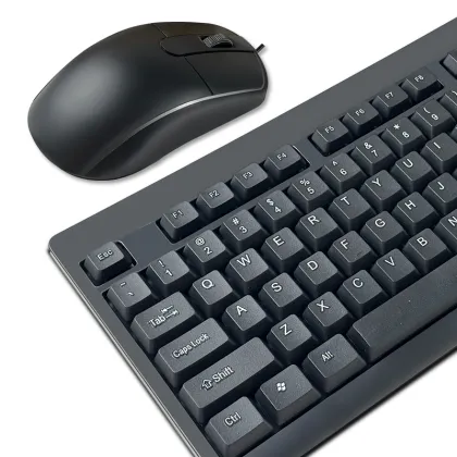 Choiyan New Arrivals Wired Office Keyboard Mouse Headphone Combo