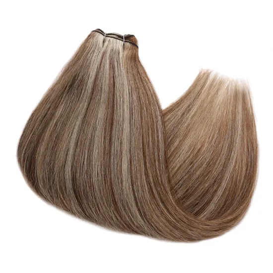 hightlight Platinum Blonde Brazilian Straight Hair Bundles 100% Human Hair Weave Bundles Honey Blond Remy Hair Bundles