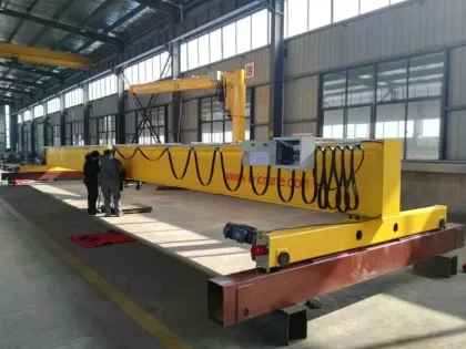 5t 16.5m EOT Single Girder Overhead Crane with Demag Hoist
