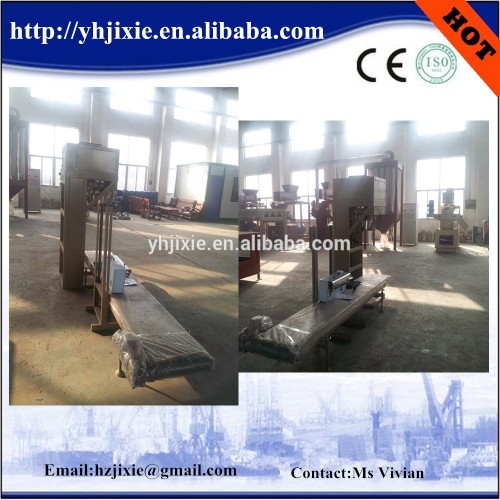 pellet filling and sealing machine/wood pellet packing machine