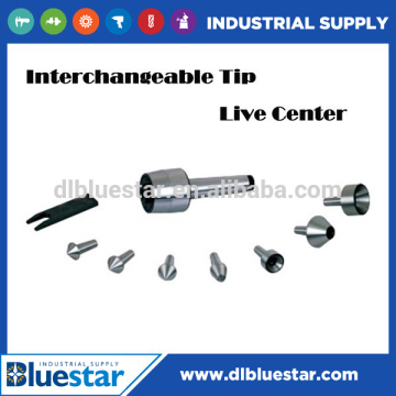 Medium-duty Interchangeable Tip Live Center Set