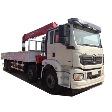 42T Shacman truck mounted 16T UNIC crane