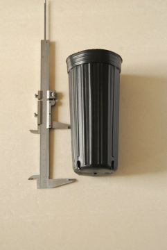 Custom Plastic Nursery Pots , Indoor And Flexible For Flower