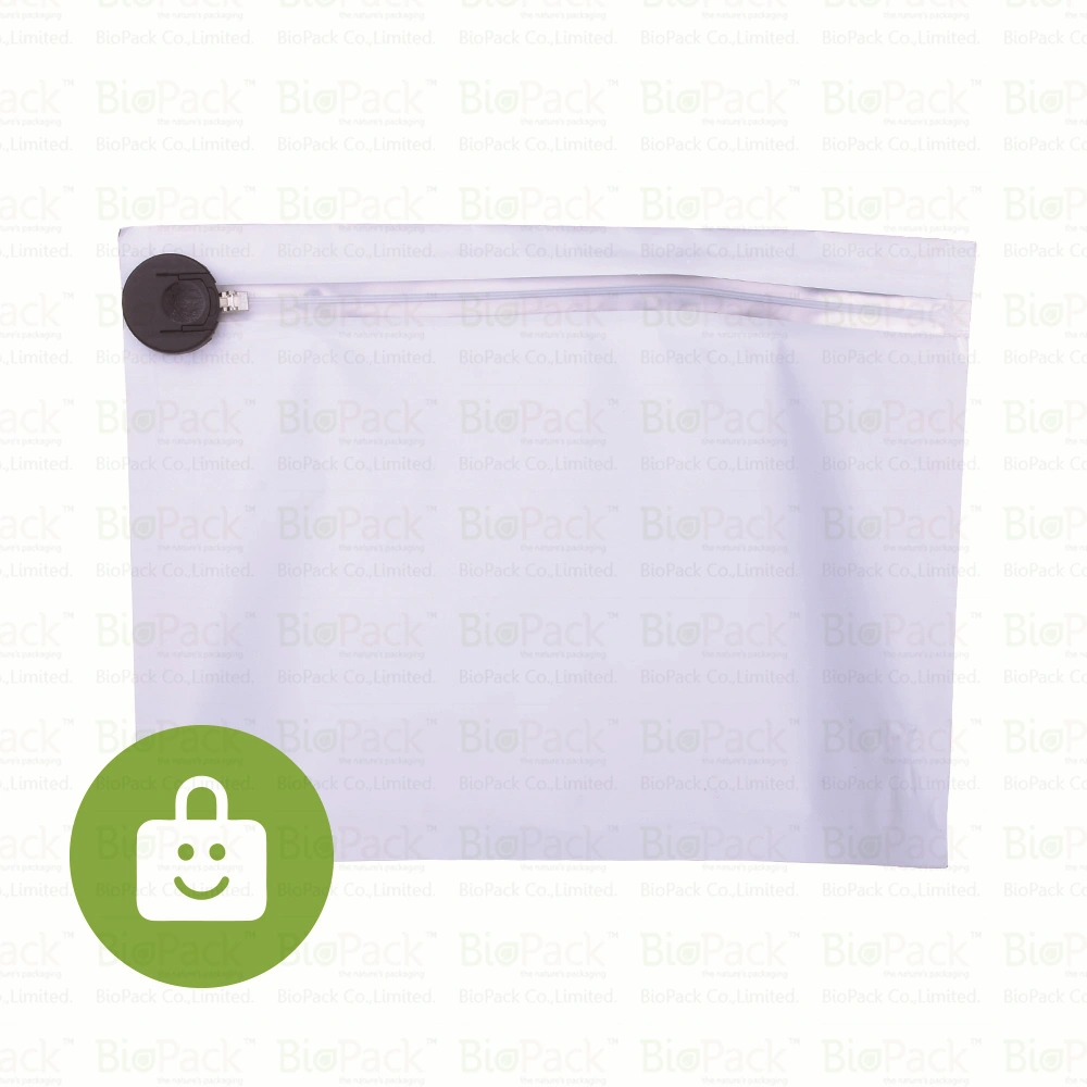 High Quality PVC Transparent Frosted Plastic Zipper Bag / Ziplock