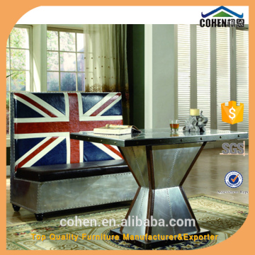 Gets stuck sofa cafes sofa for Tea restaurant sofa GS018