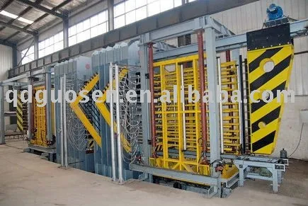 Wood Plastic Composite construct formwork making machine