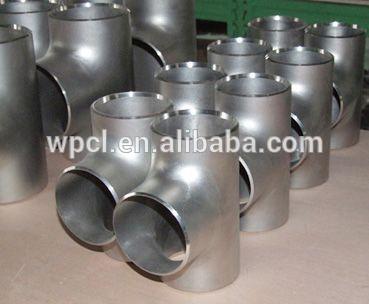 Seamless pipe fitting equal tee/straight tee DN15-DN500 Chemical Fertilizer Industry Best price