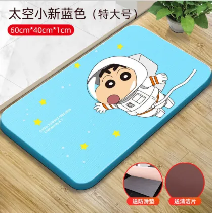 Crayon Shin-chan Anti-slip Soft Diatomite Bath Mat Water Absorbent Pad