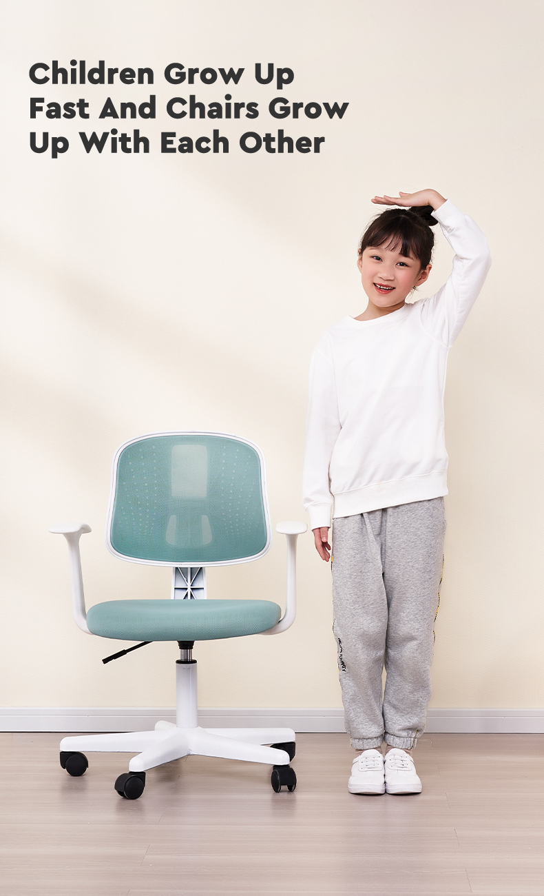 height adjustable study chair