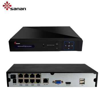 8 Channel H.265/H.264 POE NVR