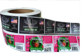 Custom printing high quality supplement labels