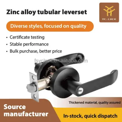 Aluminium Leverset Interior Door Lock for Bedroom - Kob AL319