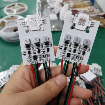 12V RGB COB LED Module with UCS1903 Chip - 10W