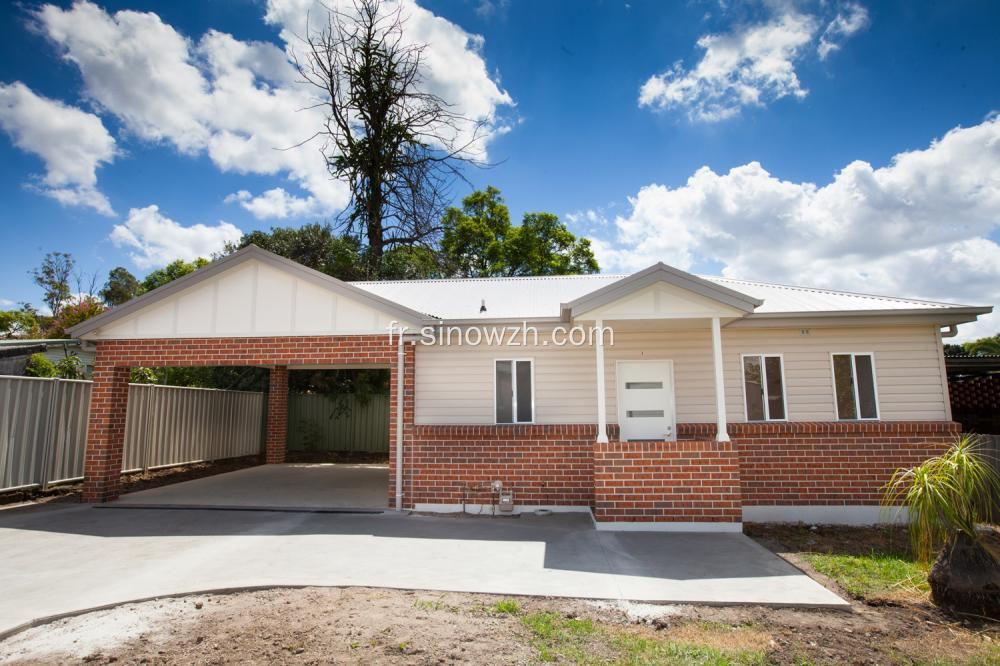 Cottage préfabriqué 120m² à la campagne