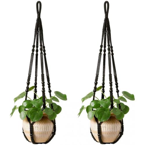 Decorative Flower Pot Holder Macrame Plant Hanger Indoor Hanging Planter Basket Manufactory