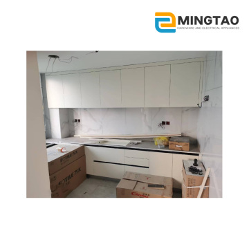 Minimalist Özel Masif Ahşap Mutfak Dolabı
