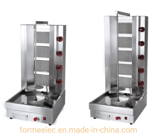 4 Burners 5 Burners Gas Kebab Grill BBQ Oven Barbecue Oven Gas Doner Kebab Machine