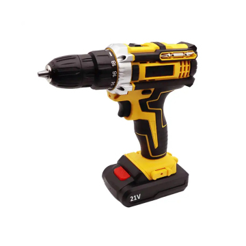 Double Speed Rechargeable Battery 21V Cordless Drill Driver Power Tool Set