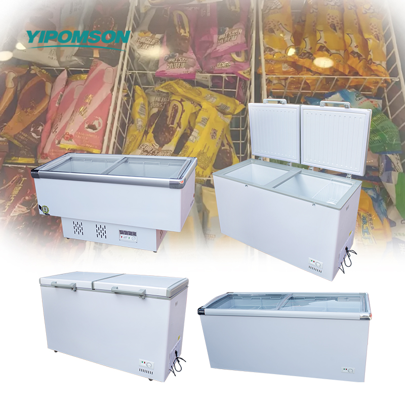 deep freezer cabinet for meat storage