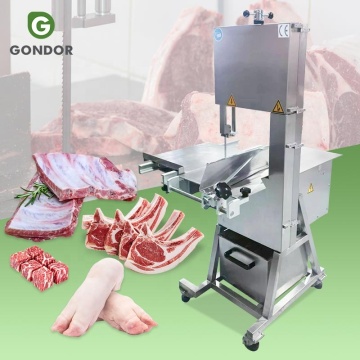 Fully Automatic Electric Bone Meat Fish Saw - Mini Frozen Desktop Import Steel Blade Cutter