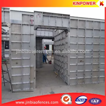 High quality 6061-T6 aluminium concrete formwork fast building system
