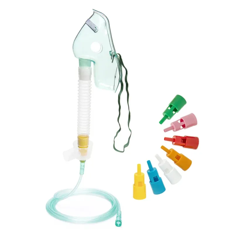 Transparent PVC Oxygen Mask for Single-Use Nebulizer